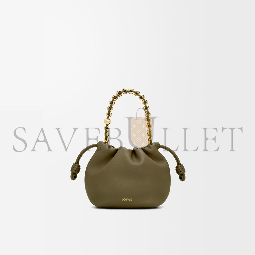 l*ew* mini flamenco purse bag in mellow nappa lambskin 0011091758 (23*17*5.5cm)